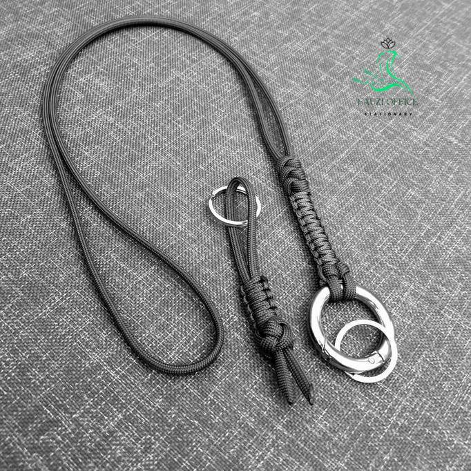 Lanyard Paracord Id Card O Ring Paracordistic Jmate Aibou
