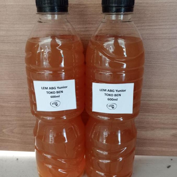 Lem ABG 168 Yunior 600ml Lem kuning Merk fox