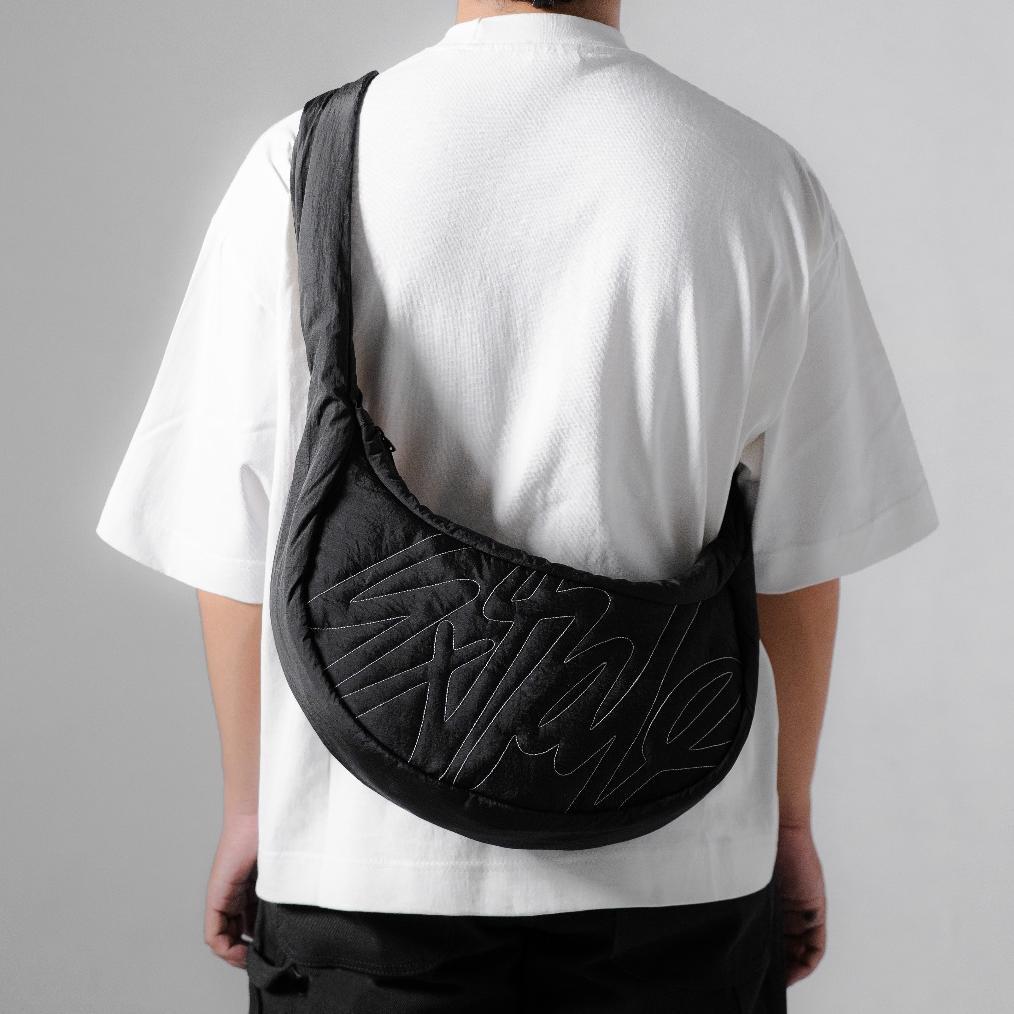 promo exhale apparel slingbag wylie black