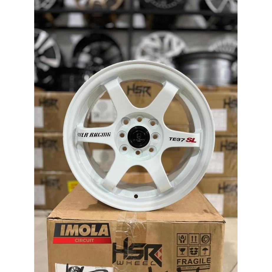 Terlaris Velg Mobil Ring 15 Tl Model Te37 Warna Putih Brio Yaris Sigra Dll