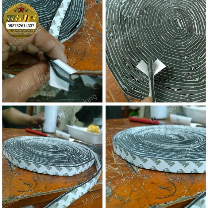 Sponge double tape 3M 3mm x 15mm x 10m