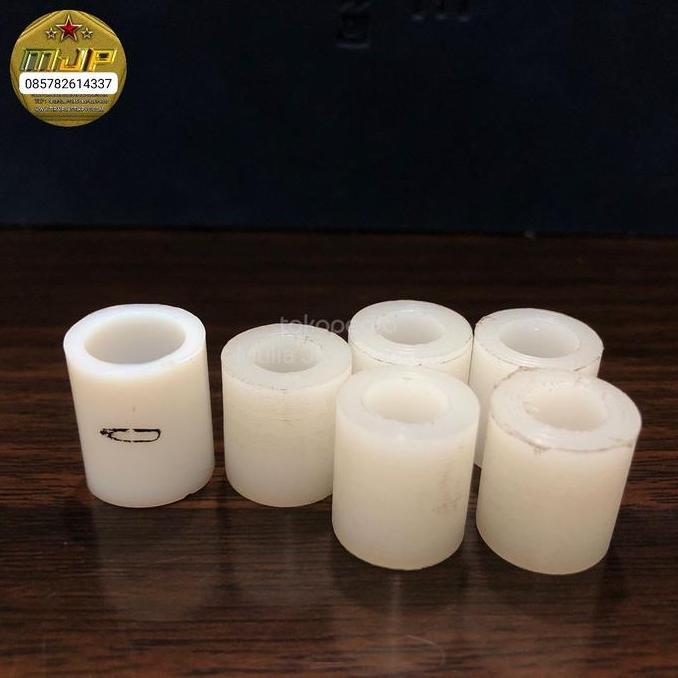 Ring Nylon putih 8mm OD 14mm x ID 8mm