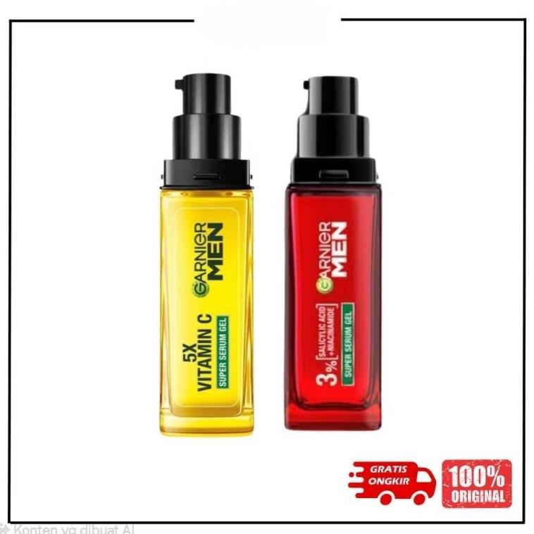Garnier Men Vitamin C Acno Fight Suoer Serum Gel 30Ml