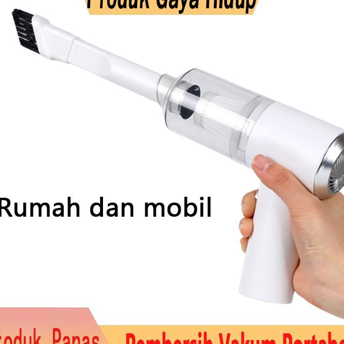 Vacum Cleaner Mobil Portable Mini Penyedot Debu Vacum Cleaner Kasur Tanpa Kabel