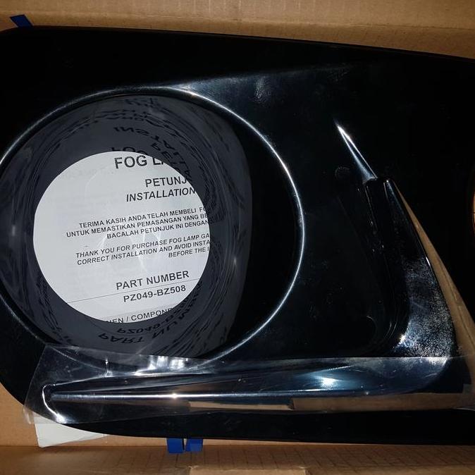 Cover Garnish Foglamp Mobil Toyota All New Avanza Tahun 2012-2014