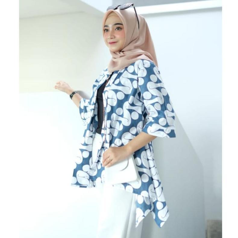 Promo  Bolero Batik/Outer Blezer Wanita Modern/Blezer Kekinian