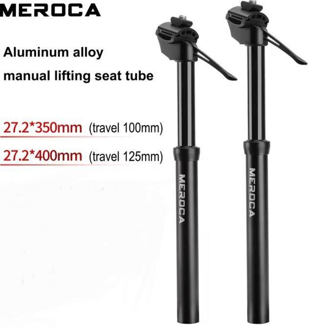 Meroca Dropper Seatpost Size 27.2mm Hydraulic Hidrolik Seatpost Sepeda Roadbike MTB