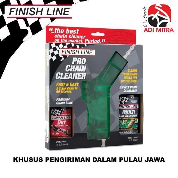 Finish Line Pro Chain Cleaner Kit Pelumas Rantai Sepeda