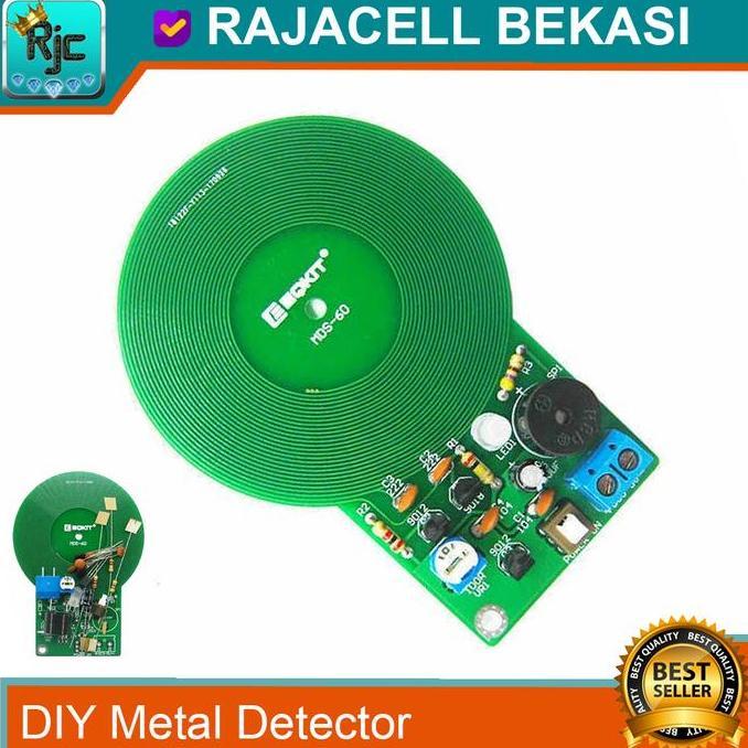 Sicurezza- Diy Kit Metal Detector Detektor Logam Sensor Deteksi Besi Induksi