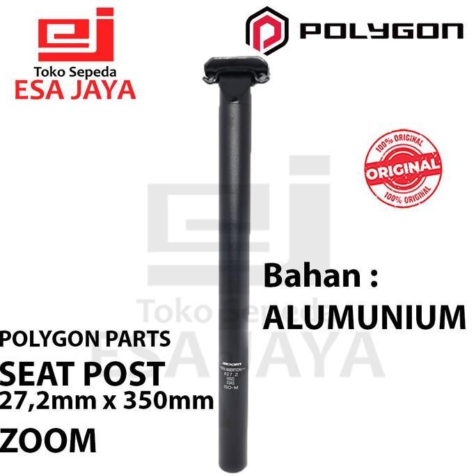 Seat Post Polygon 27,2 x 350mm Alumunium Alloy Seatpost 27.2 Original