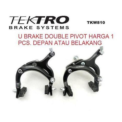 Rem U Brake TEKTRO double pivot Dual Alloy UBrake c Hybrid Sepeda seli Lipat balap rb