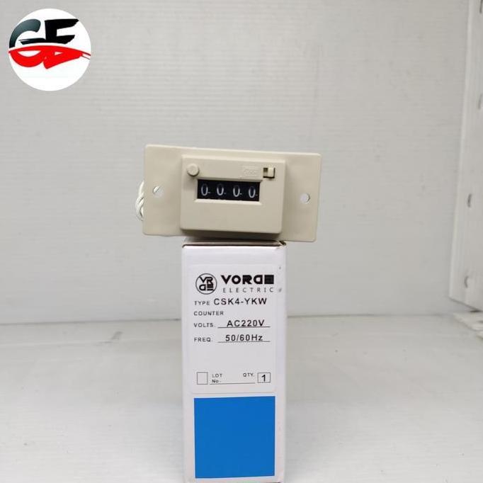 pt.berkah1 / Counter Timer Analog 4 Digit 220VAC CKS4-YKW Diskon