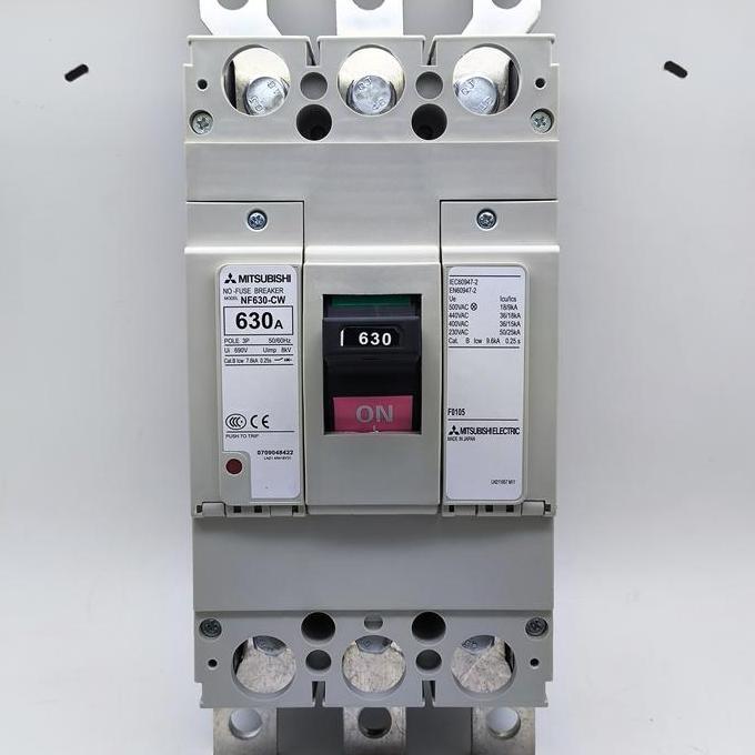 verazoo / MCCB NFB Mitsubishi NF630-CW 3P 500A Diskon