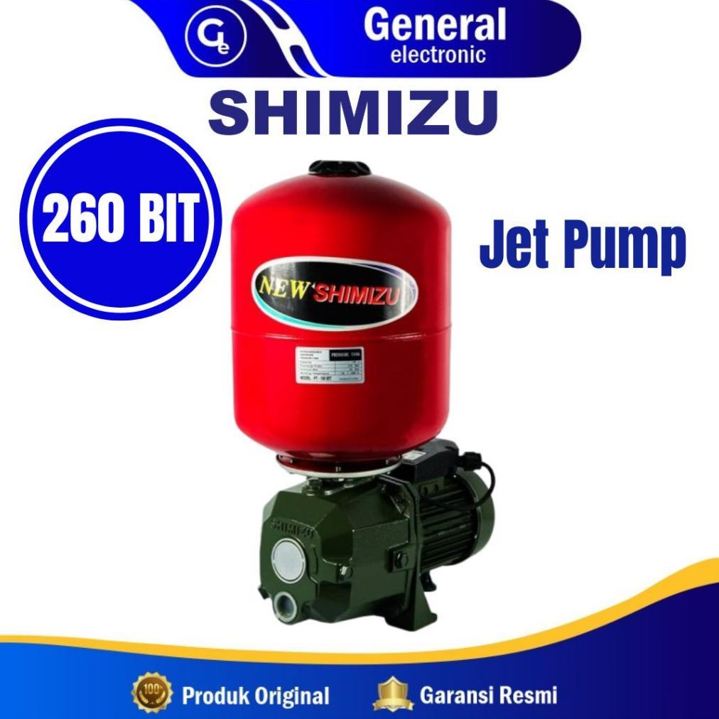 NEW Pompa Air Shimizu JET PUMP PC 260 BIT - Sumur Dalam 260BIT - Promo Murah [terbaik][terlaris]