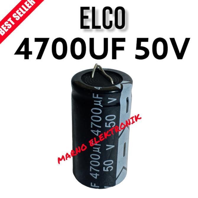 CAPASITOR KAPASITOR ELCO 4700UF 50V 4700 UF 50 V ASLI ORI ORIGINAL A2162