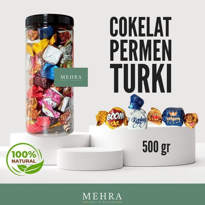 Cokelat Turki / Permen Coklat Turkey / Arab Kiloan 500 Gr