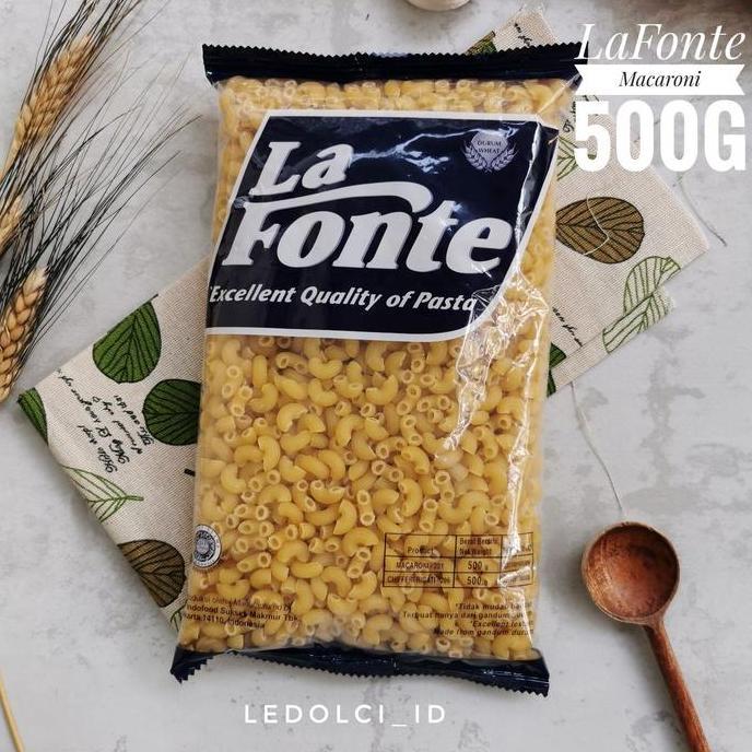 Nui- Makaroni La Fonte Macaroni Pasta 500 Gram