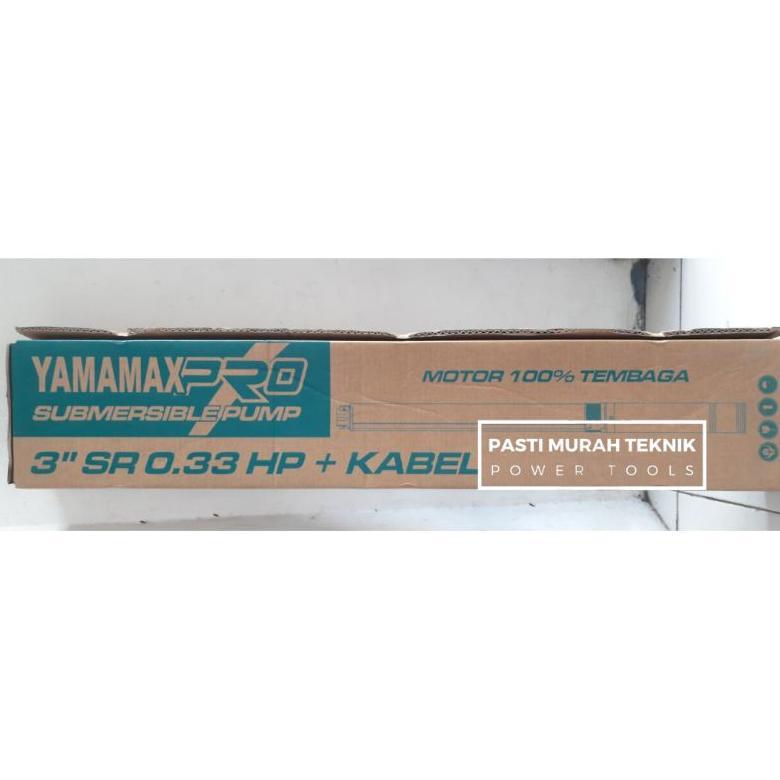 NEW YAMAMAX-PRO Pompa Satelit 3" SR 0.25HP, 0.33HP, 0.5HP, 0.75HP, 1HP Pompa Air Celup Satelit/Sumbm