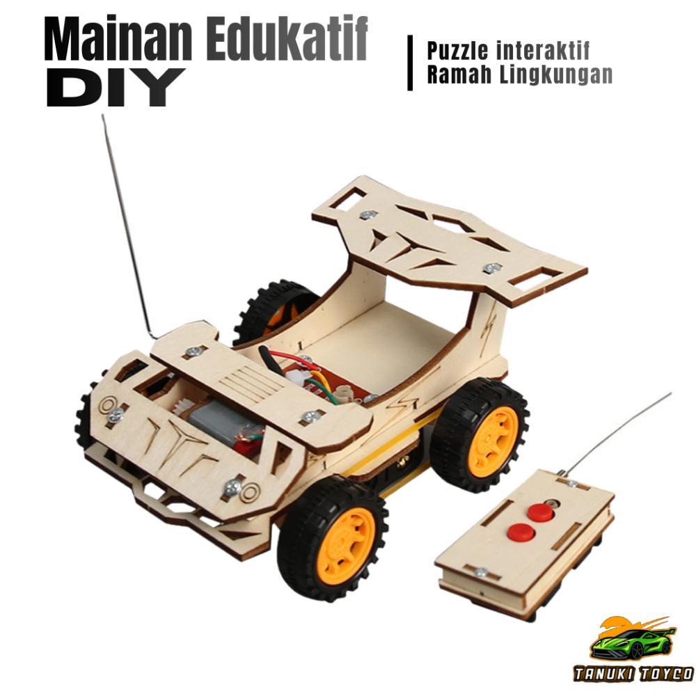 new deals mainan edukasi sains interaktif diy hadiah mobil remot rc remote car sport tamiya rakit ed