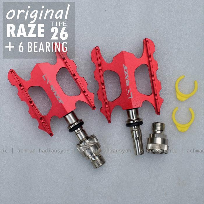 Pedal Raze Quick Release Bearing Pedal Qr Raze Quick Relase Pedal Seli Original Dan Terpercaya