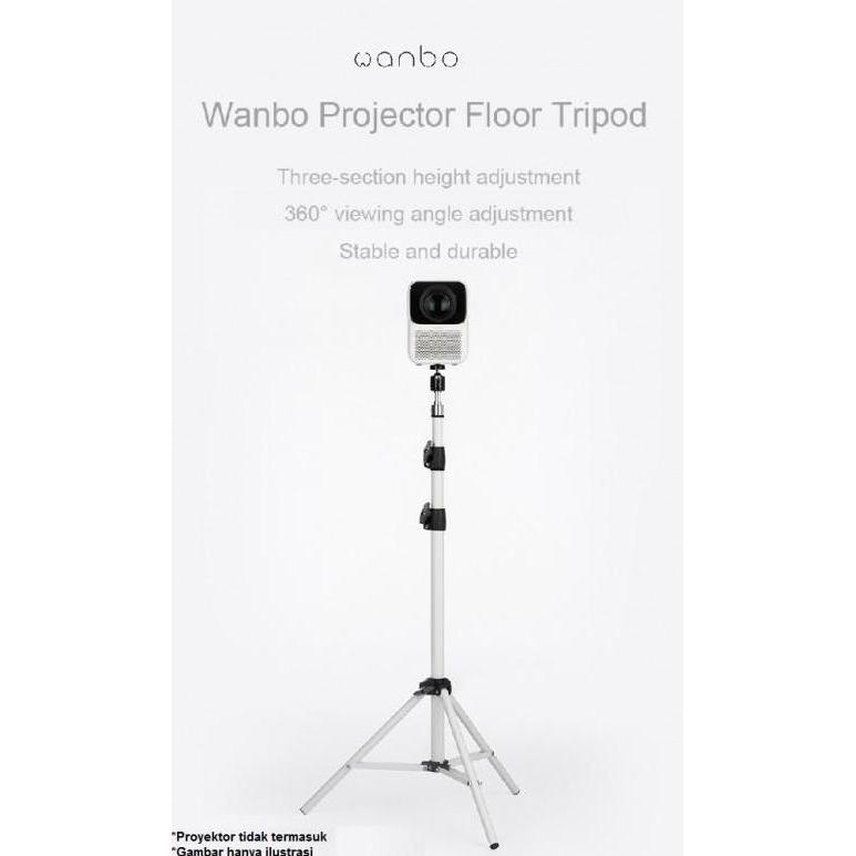 Wanbo Foldable Adjustable Stand Floor Tripod 170Cm For Projector