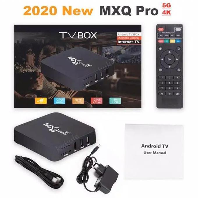 AndroidTV Box MXQ PRO Fleco Ultra HD All Channel Termurah