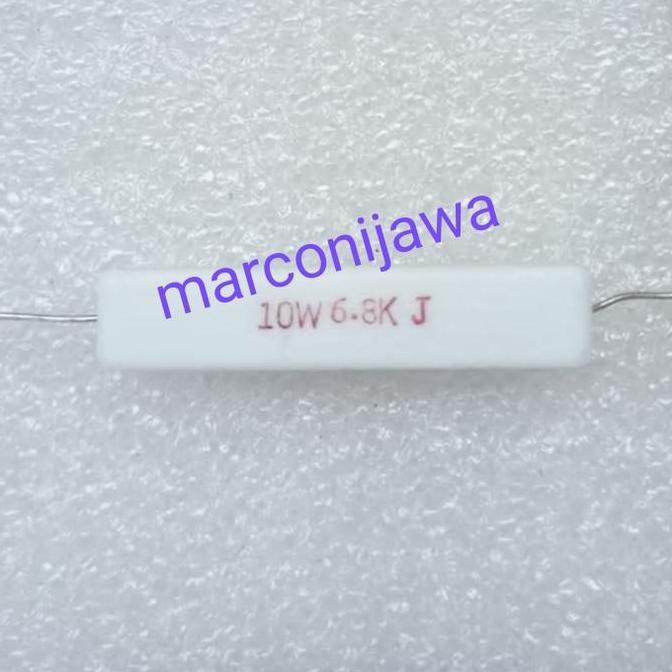 resistor 6,8K ohm 10watt tw