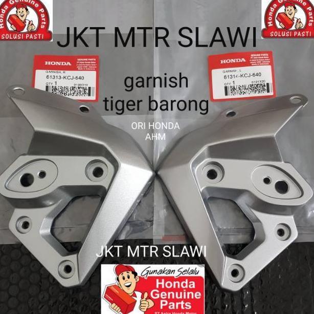61313 & 61314-KCJ-640 GARNISH KUPINGAN LAMPU TIGER REVO ORI AHM