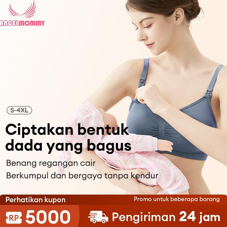 original angel mommy bra menyusui tanpa kawat jumbo seamless bh hamil