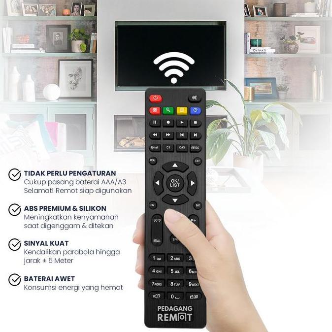 Ready Remote Receiver TV Parabola K-Vision C2000 / K Vision C 2000 / Kvision