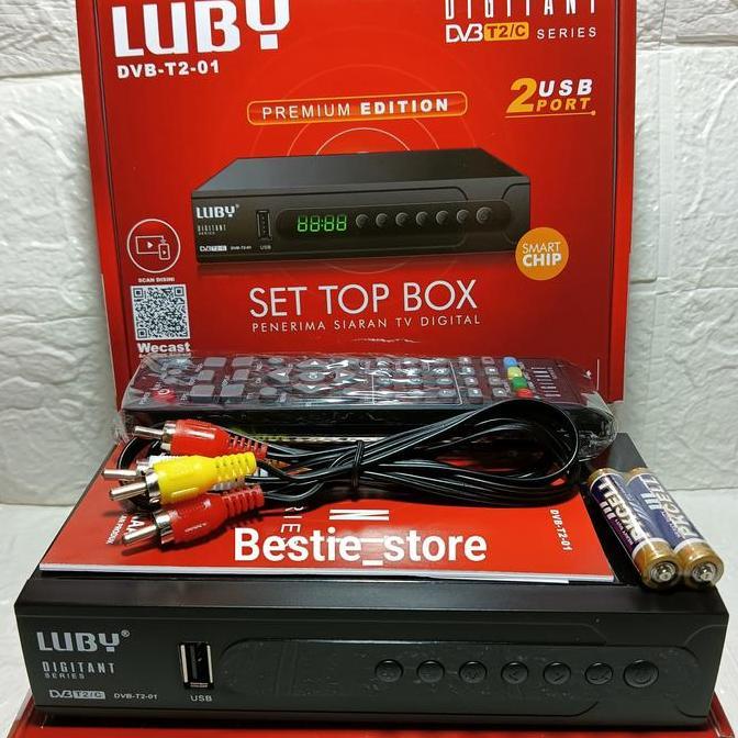STB TV Luby  set top box DVB T2-01 _Stb Luby Receiver tv digital