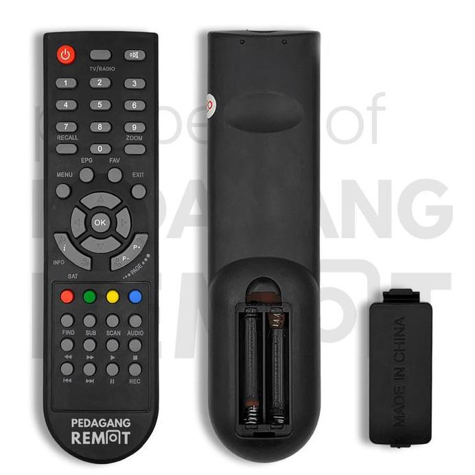 Ready Remot Remote Receiver Parabola Tanaka Nusantara TN-01 4K HD / Transvision Nusantara HD KU / C 