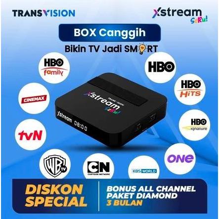 XSTREAM SERU TRANSVISION - Android Box TV Digital Receiver