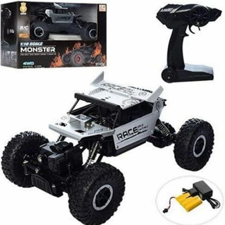 hot product rc rock crawler jeep of road mainan anak mobil remot control