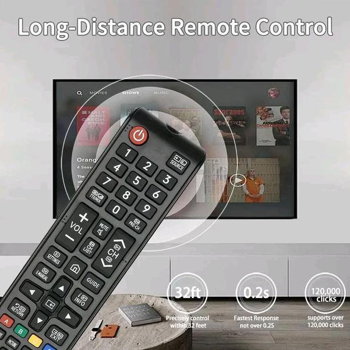 Remot Remote TV Samsung LED LCD PLASMA Remot Control AA59-00741A Original