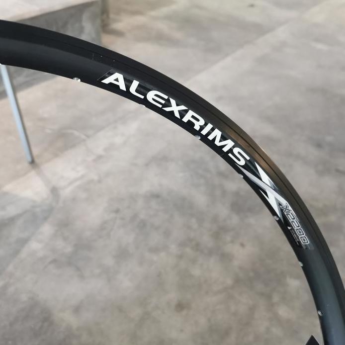 alexrims x2200 velg 26inch 36hole v brake u brake double wall alloy AV murah