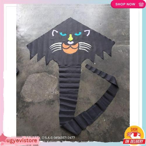 Layangan Hias/Layangan Kain/Layangan Ikan Langsung Diproses