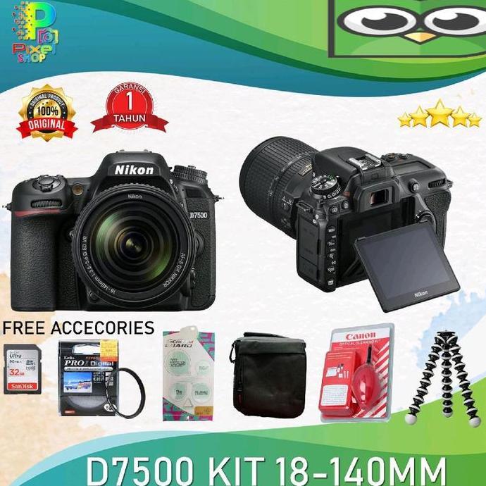 Terlaris Nikon D7500 Kit 18-140 Vr - Nikon D7500 - Kamera Nikon D7500 Kit