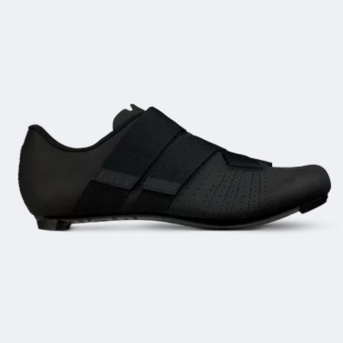 Sepatu Cleat Sepeda Fizik Road Shoes R5 Tempo Powerstrap Black