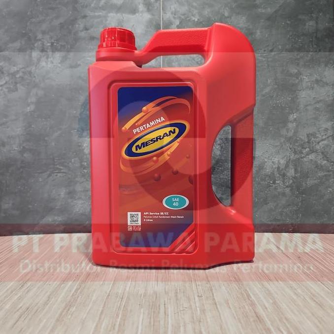 Pertamina Mesran 40 4 Liter/1 Galon - Oli Mobil Original