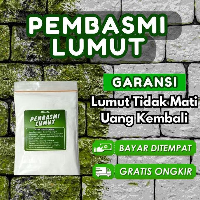 Obat Lumut - Pembersih Penghilang Pembasmi Lumut Semen Paving Lantai