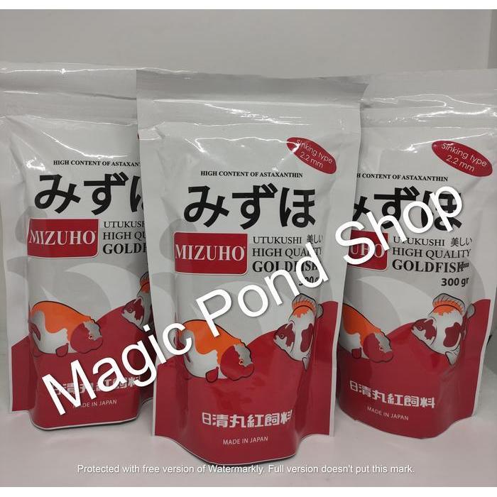 Sinking MIzuho Goldfish 300 gr pakan ikan goldfish / koki