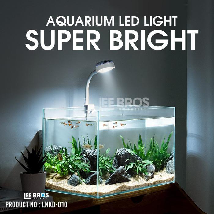 Lampu Led Aquarium / Lampu Akuarium / Lampu Aquascape Jepit