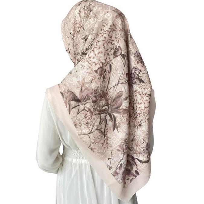 Taqiqoe Scraves Syakira Seris Kerudung segi empat motif Syar'i 130x130 & 115x115 cm Voal Poly Pe Pre
