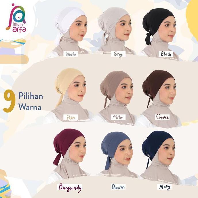 Ciput Inatsa/ Daleman Hijab/Alas Jilbab/ Ciput Muslimah by Arfa