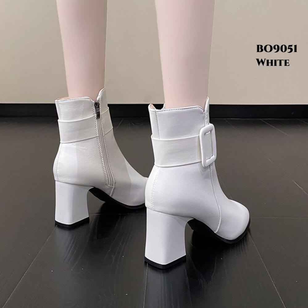 BEST SALE WYN SEPATU BOOTS FLAT KOREA BO9051 HEEL 7CM