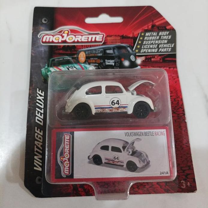 Majorette vintage deluxe volkswagen beetle racing