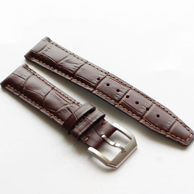 22mm IWC Portugieser Croco Leather Strap Tali Jam Kulit