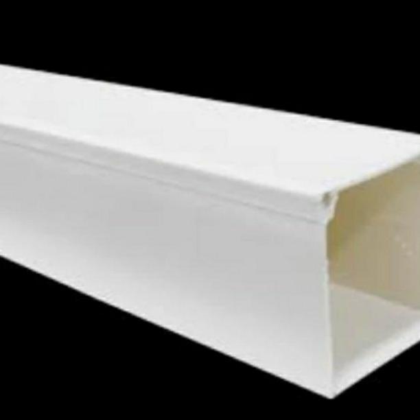 KabelDucting 100X100Psd PutihPanjang 1,7Meter Atau 2,9Meter Tidak Berlubang Pelindung Kabel Dekorasi