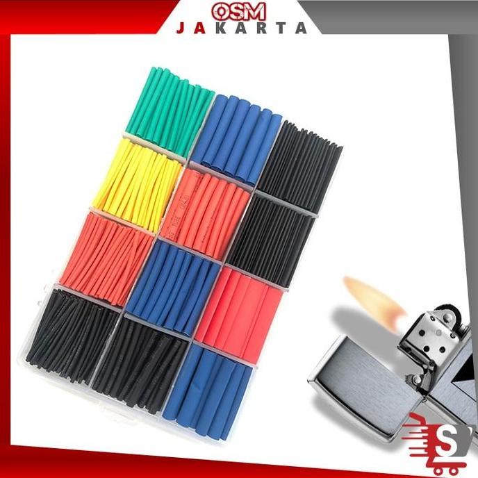 Isolasi Bakar / Heat Shrink Kabel Bakar Konektor Penyambung Kabel